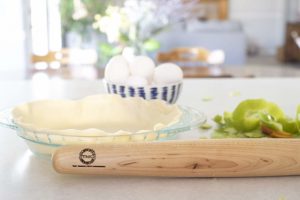 Sugar Maple French Style Rolling Pin Pie-2